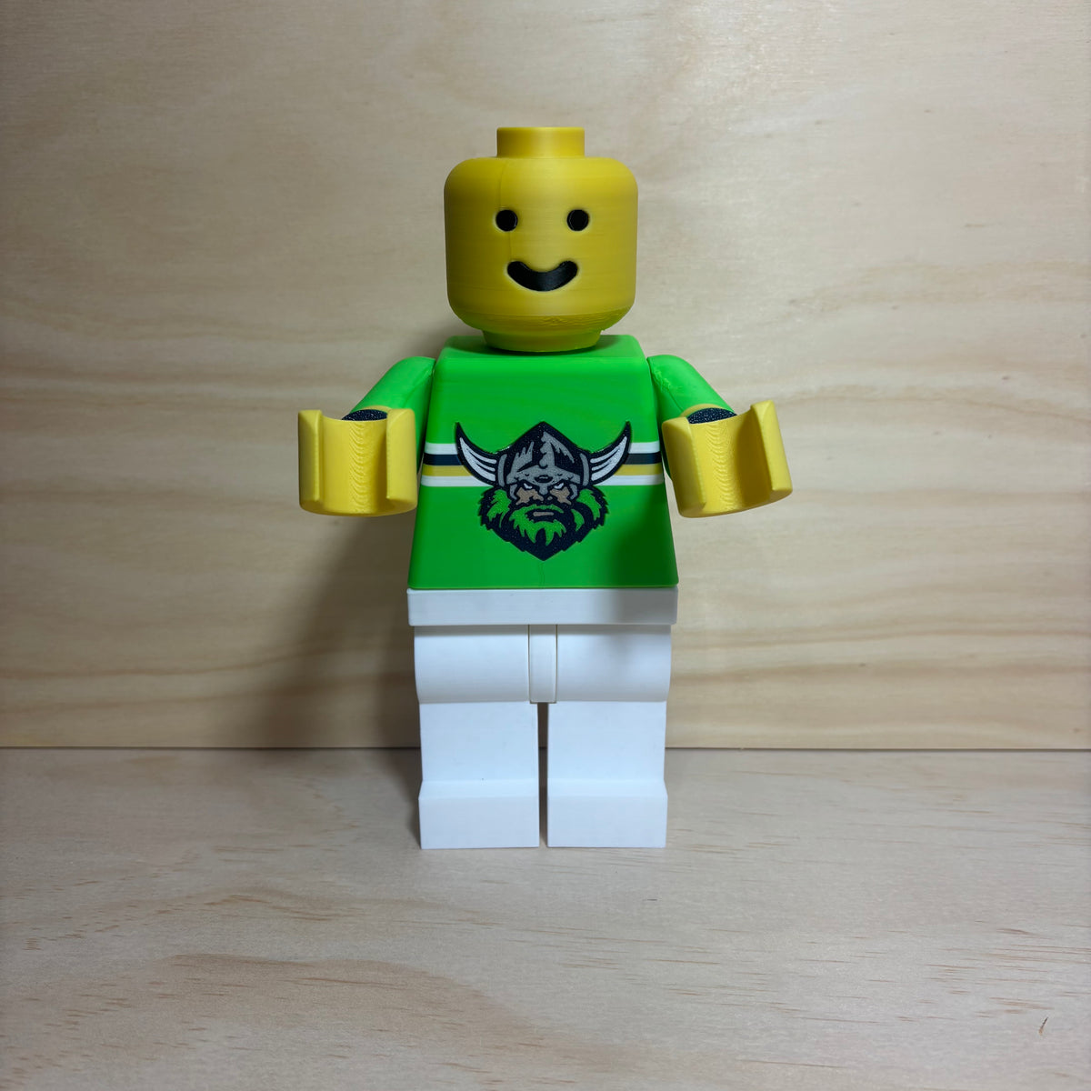 Canberra Raiders NRL Brickman Figure